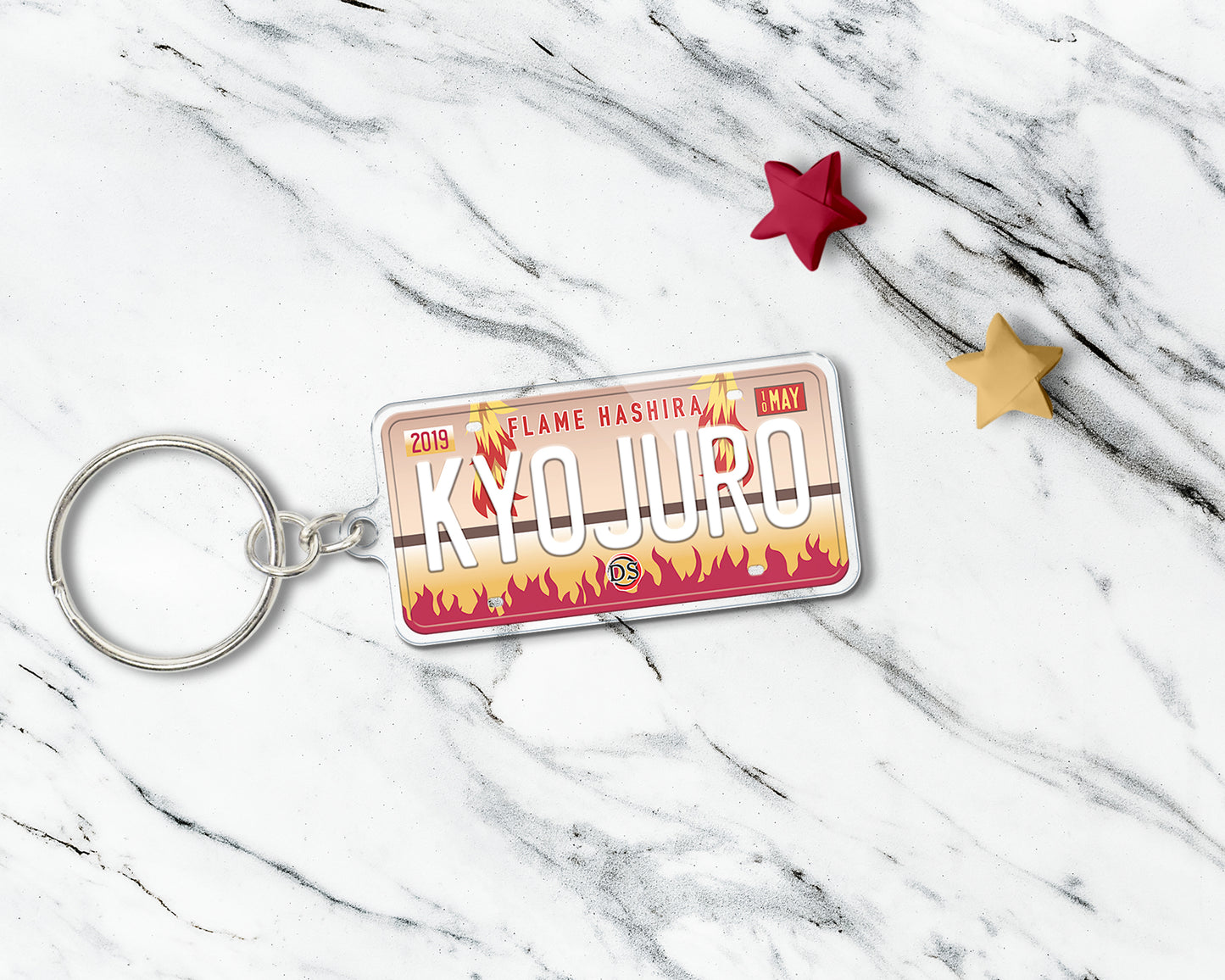 Set of the Hashira acrylic keychain