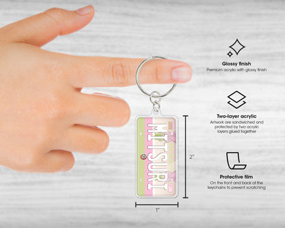 Mitsuri acrylic keychain