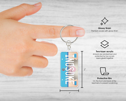 Inosuke acrylic keychain