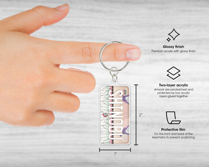 Shinobu acrylic keychain