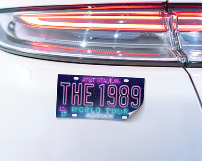 The 1989 World Tour bumper sticker