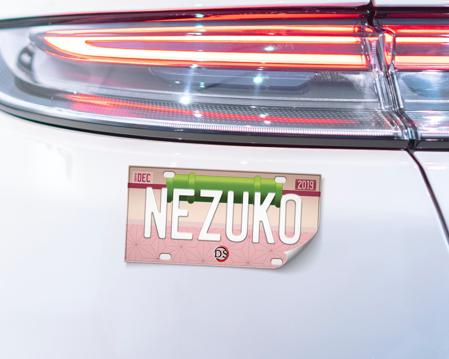 Nezuko bumper sticker