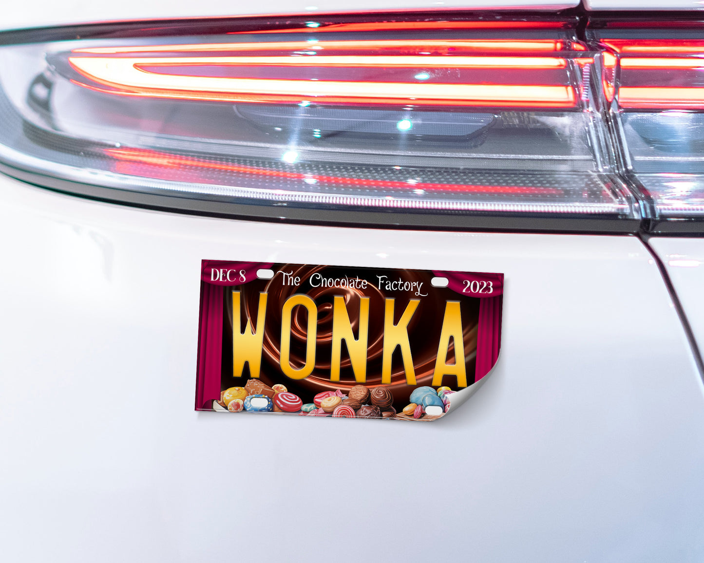 Wonka (2023) movie bumper sticker