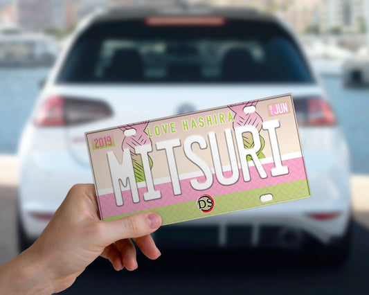Mitsuri bumper sticker