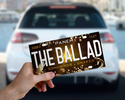 Ballad of Songbirds & Snakes (2023) movie bumper sticker