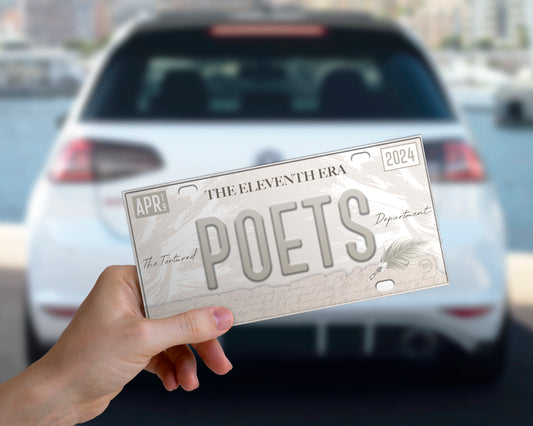 Tortured Poets era bumper sticker