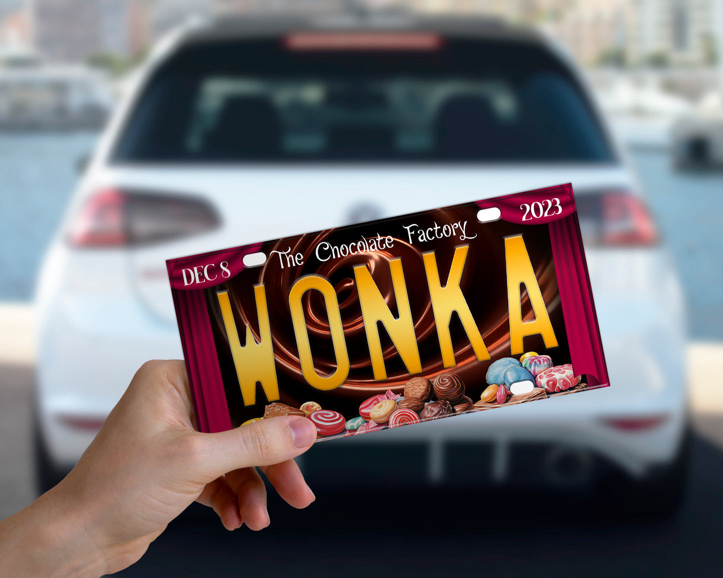 Wonka (2023) movie bumper sticker