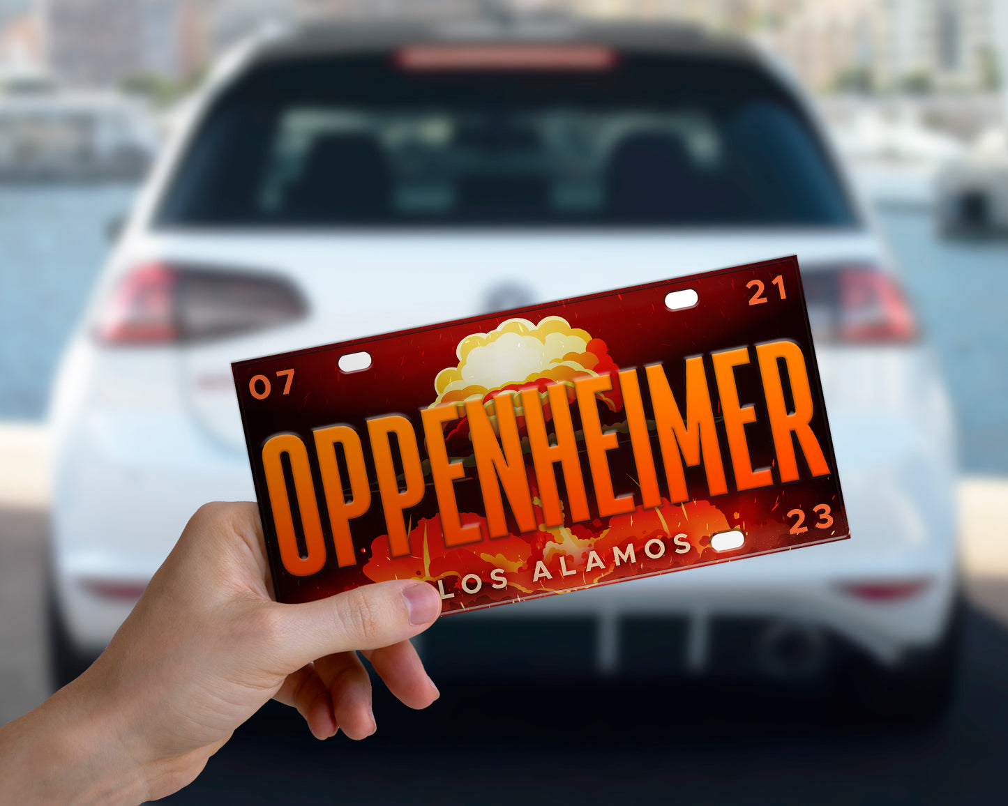 Oppenheimer (2023) movie bumper sticker