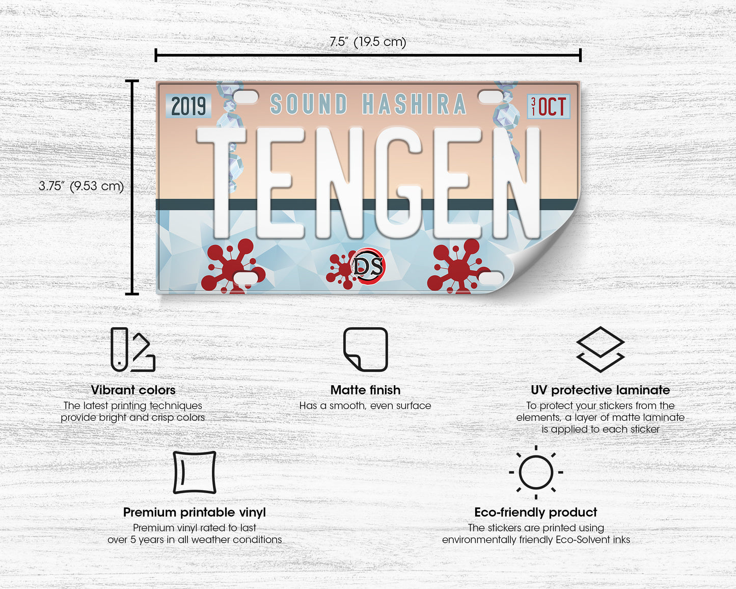 Tengen bumper sticker