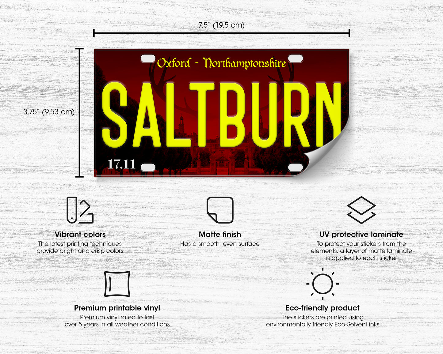 Saltburn (2023) movie bumper sticker