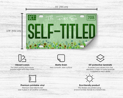 Self-titled era bumper sticker