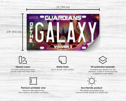 GotG Vol. 3 (2023) movie bumper sticker