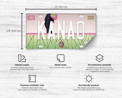 Kanao bumper sticker