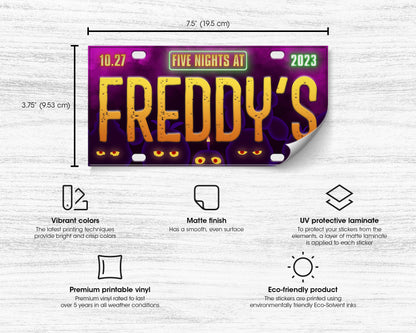 Freddy's (2023) movie bumper sticker