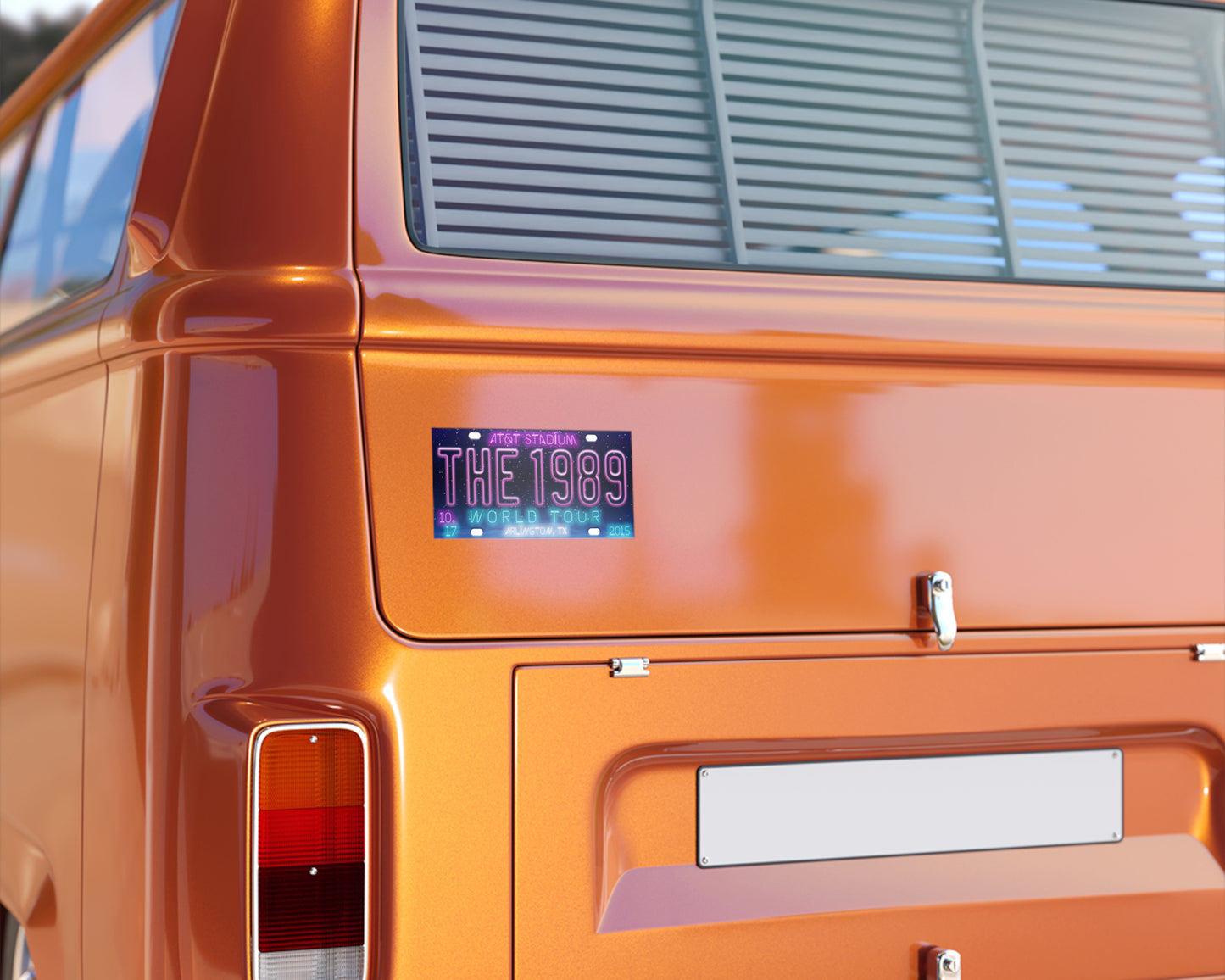 The 1989 World Tour bumper sticker