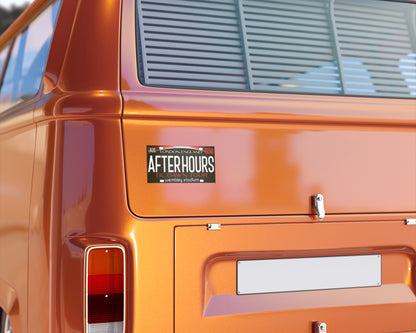 After Hours til Dawn Tour bumper sticker