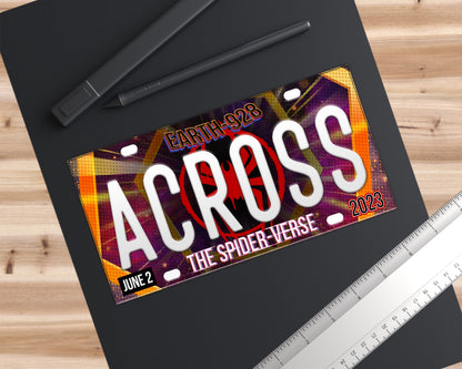 SpiderMan: Across the SpiderVerse (2023) movie bumper sticker