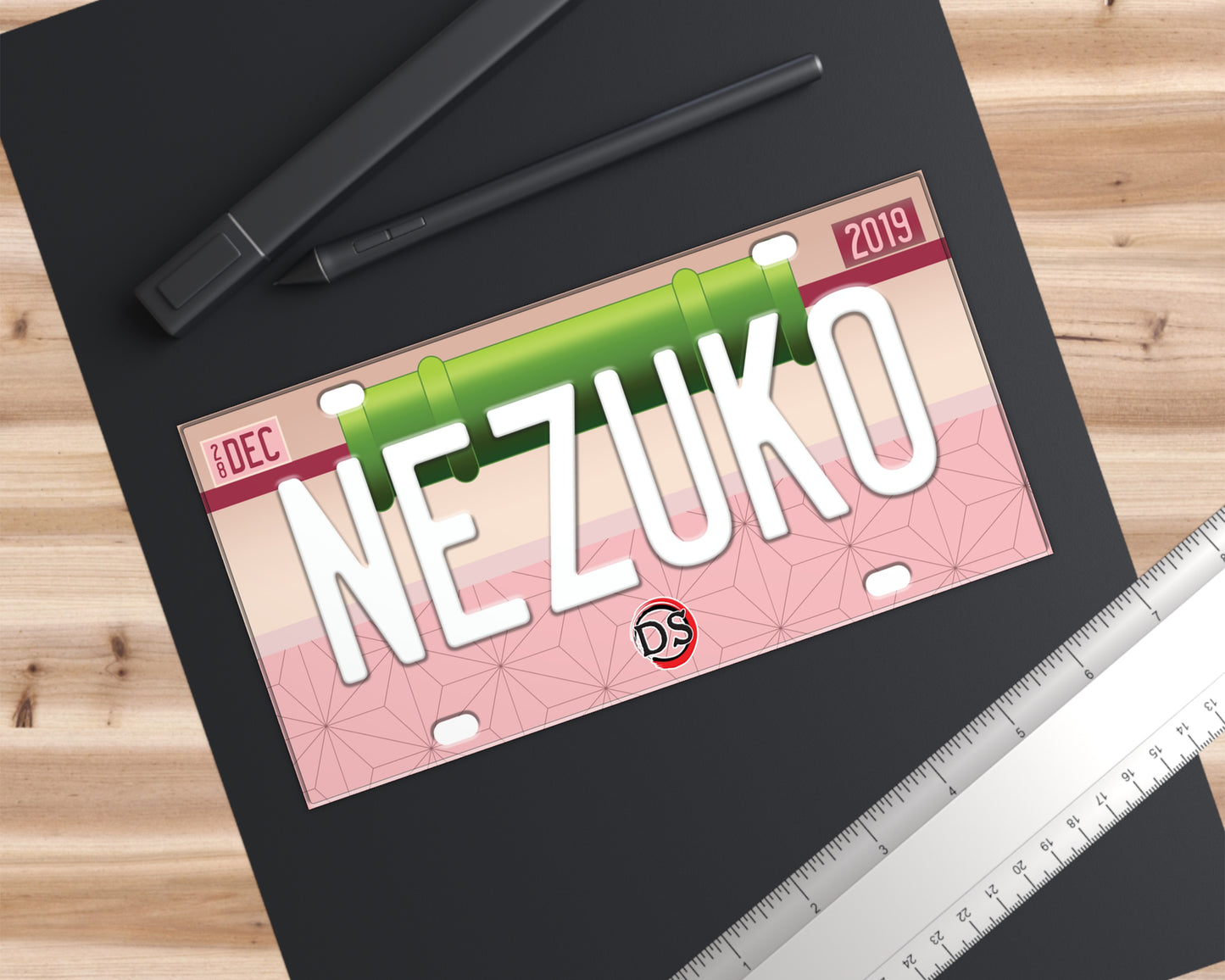Nezuko bumper sticker