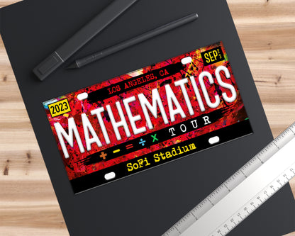 The Mathematics Tour bumper sticker