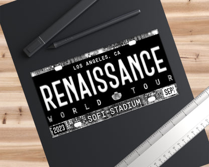 Renaissance World Tour bumper sticker