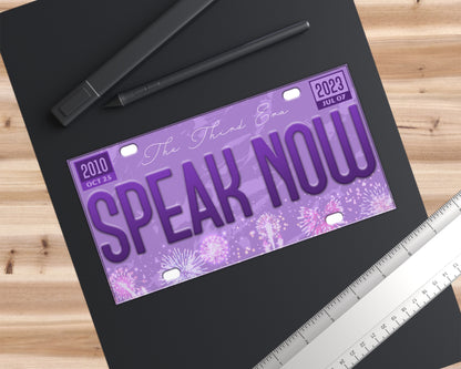 Speak Now era bumper sticker