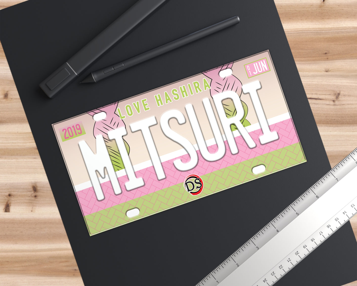 Mitsuri bumper sticker