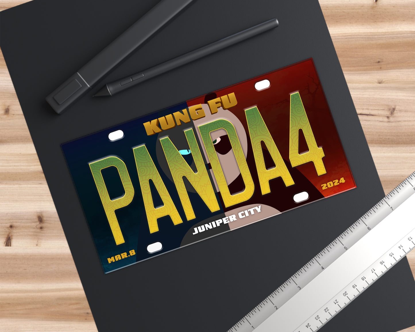 KungFu Panda 4 (2024) movie bumper sticker