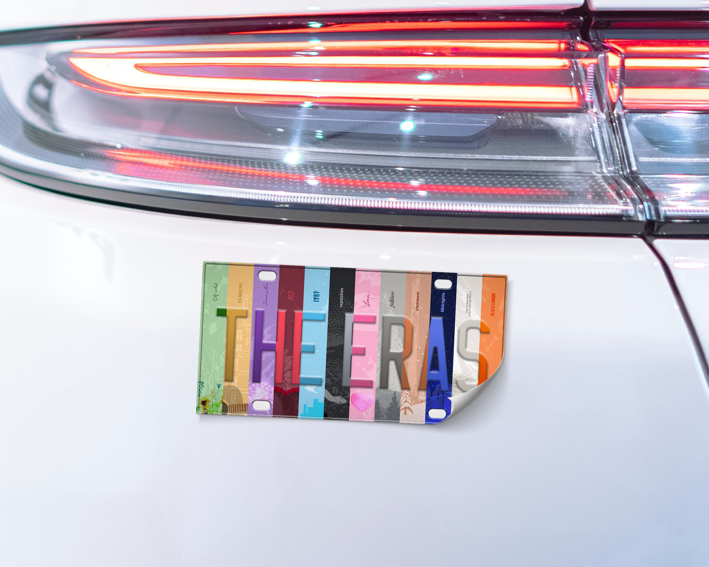 The Eras bumper sticker