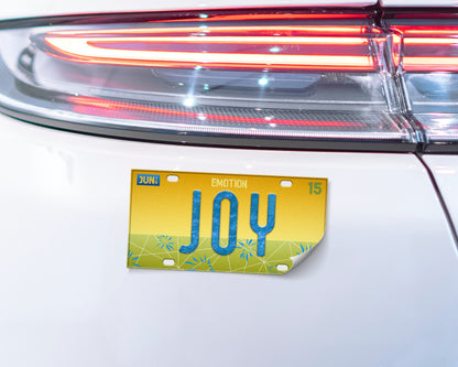 Joy emotion bumper sticker