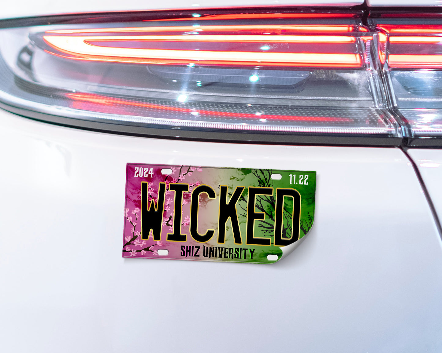 Wicked (2024) movie bumper sticker