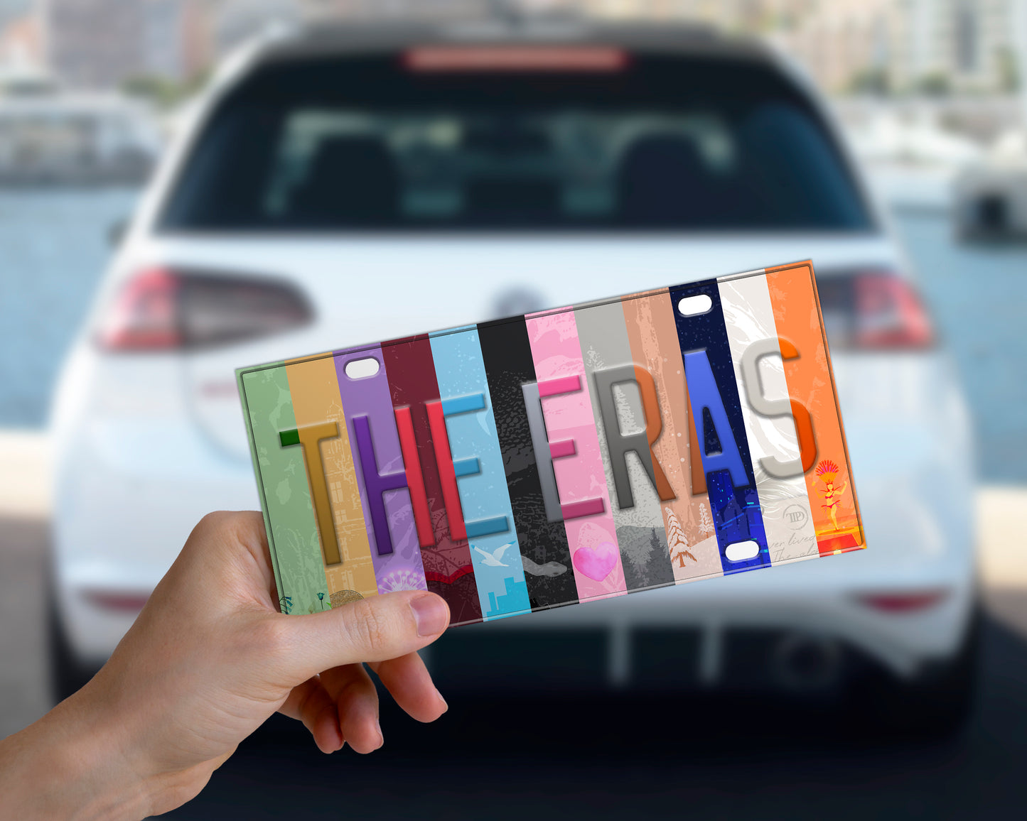 The Eras bumper sticker