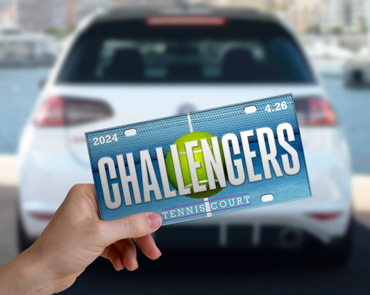 Challengers (2024) movie bumper sticker