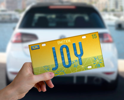 Set of the emotions bumper sticker