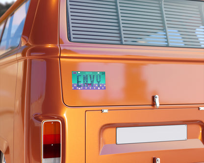 Envy emotion bumper sticker