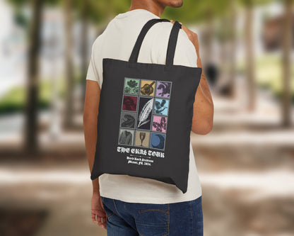 The Eras Tour medieval style cotton canvas tote bag