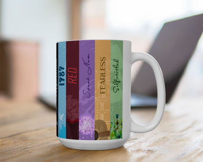 The Eras ceramic mug