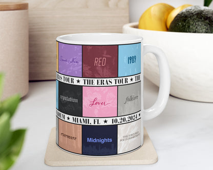 The Eras Tour ceramic mug