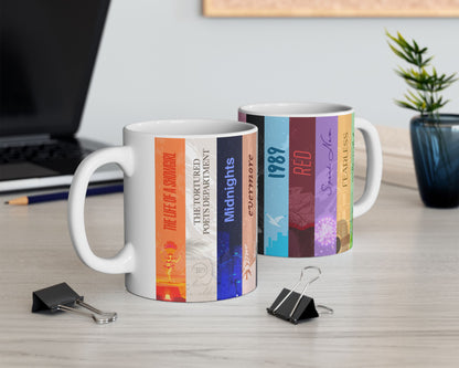 The Eras ceramic mug