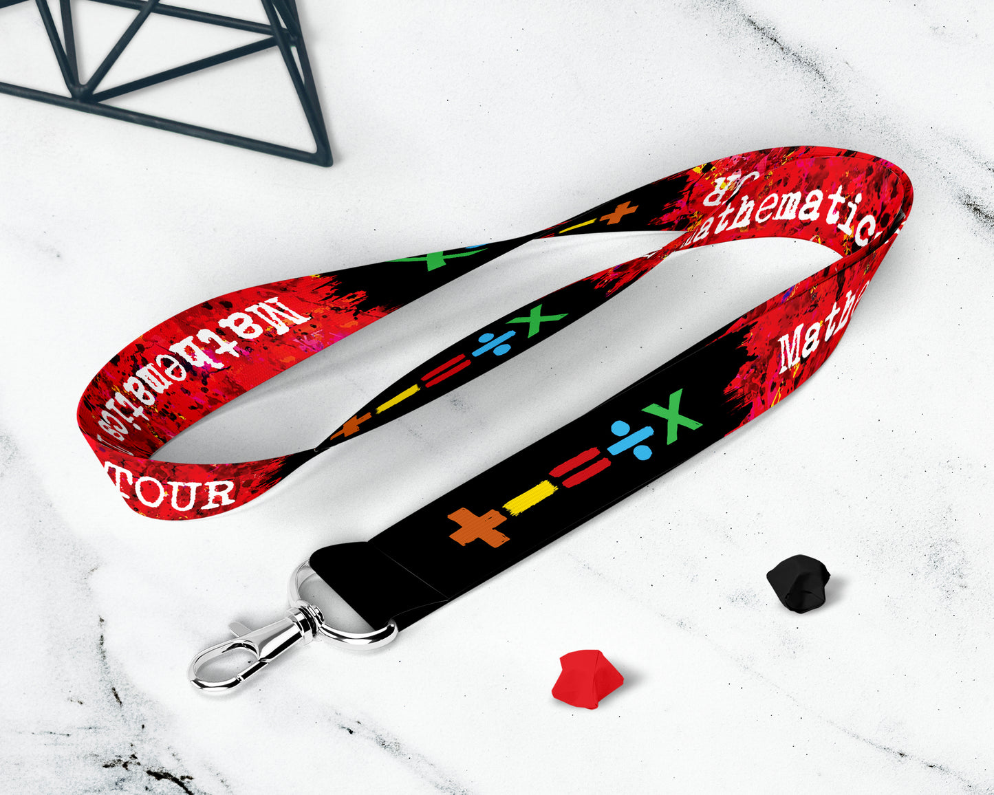 The Mathematics Tour lanyard