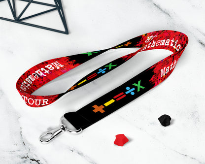 The Mathematics Tour lanyard