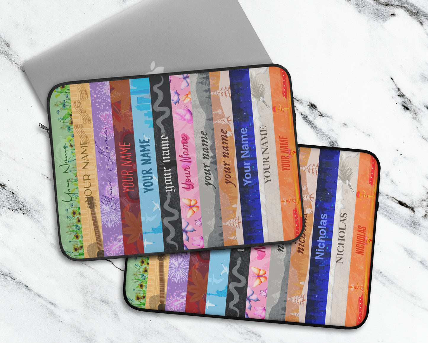Personalized name Eras laptop sleeve