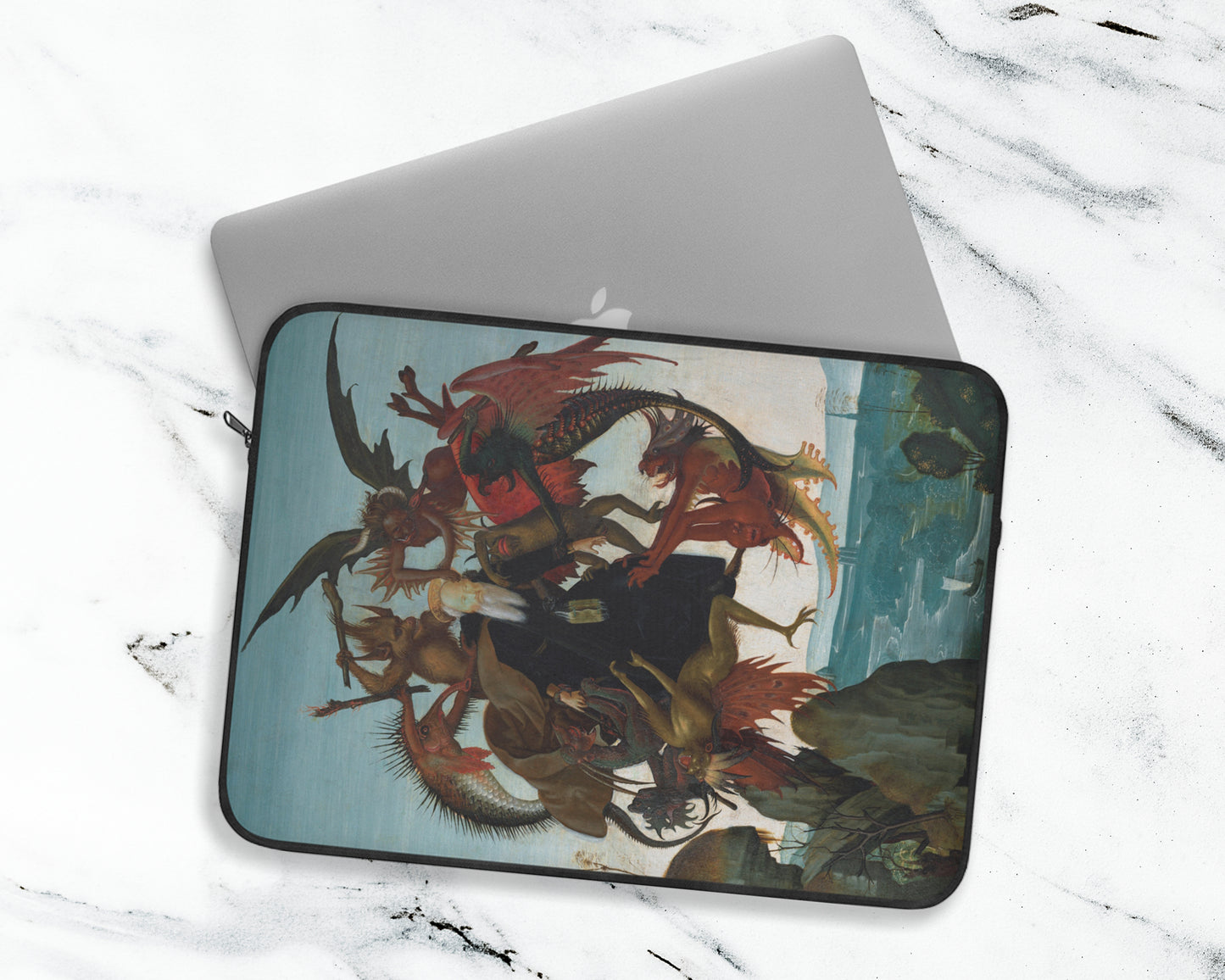 Michelangelo Buonarroti - The Torment of Saint Anthony laptop sleeve
