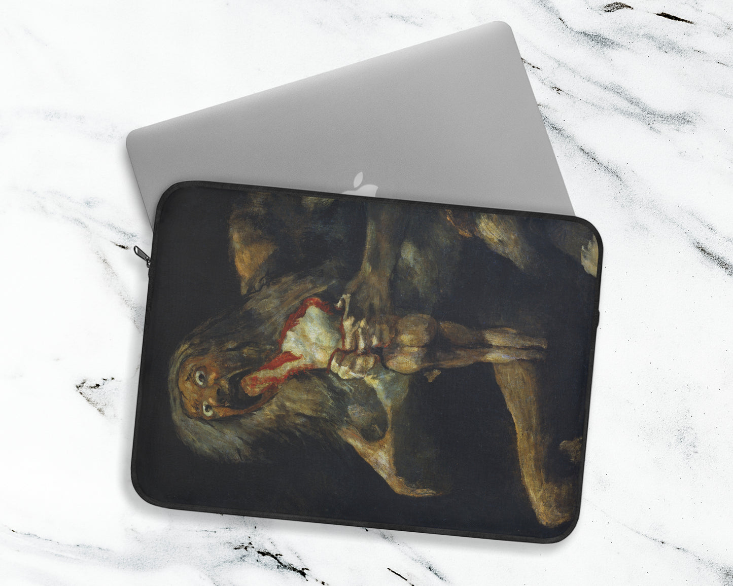 Francisco Goya - Saturn Devouring His Son laptop sleeve