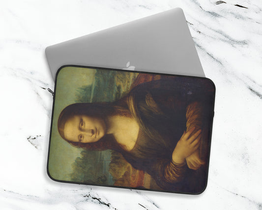 Leonardo Da Vinci - Lisa del Giocondo laptop sleeve
