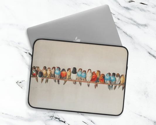 Hector Giacomelli - A Perch of Birds laptop sleeve
