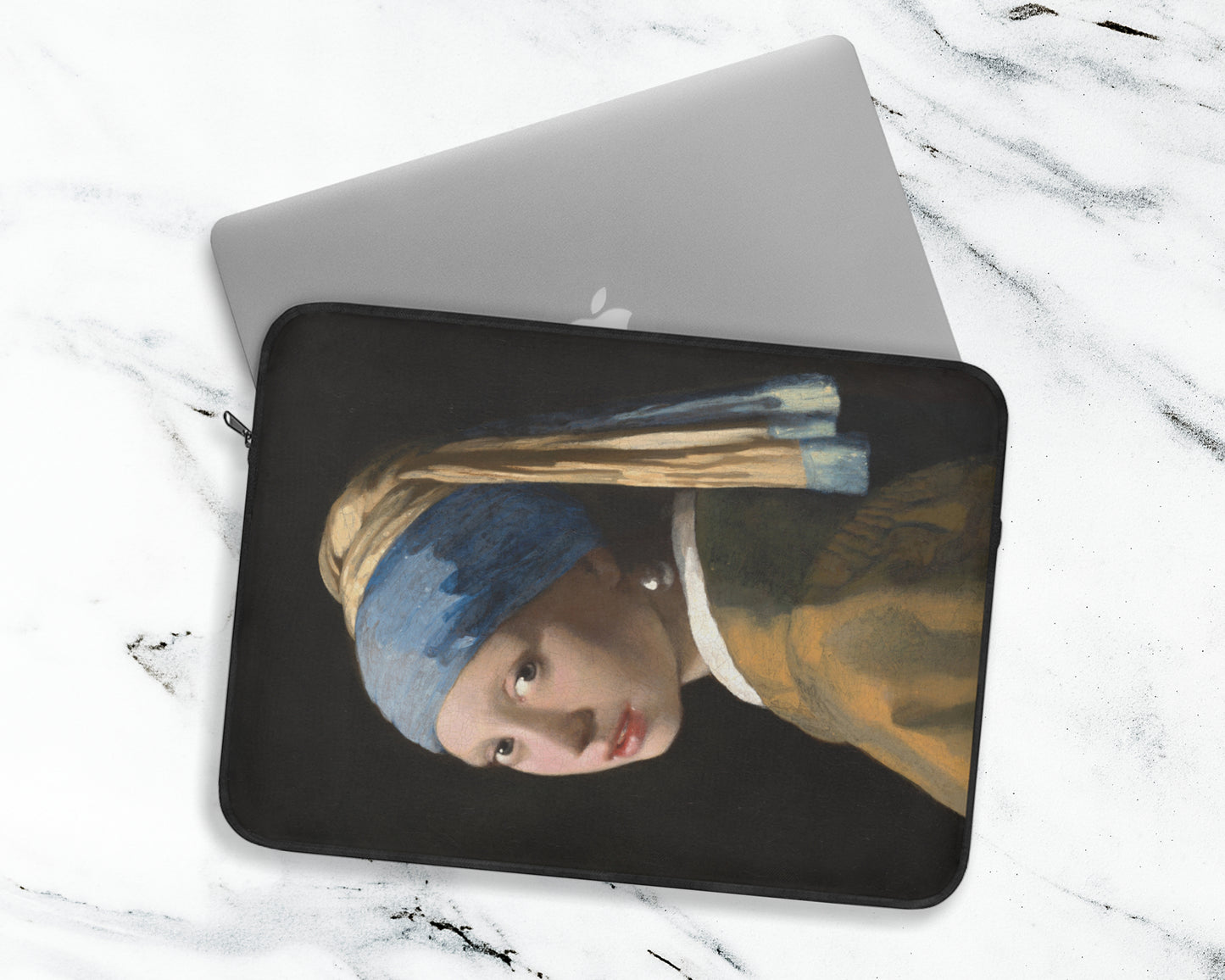 Johannes Vermeer - Girl with a Pearl Earring laptop sleeve
