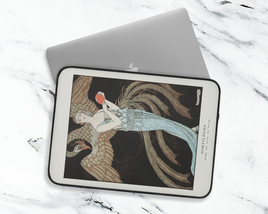 George Barbier - Sortilèges: Evening Dress, de Beer laptop sleeve