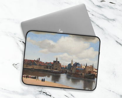 Johannes Vermeer - View of Delft laptop sleeve