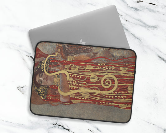 Gustav Klimt - Hygieia laptop sleeve