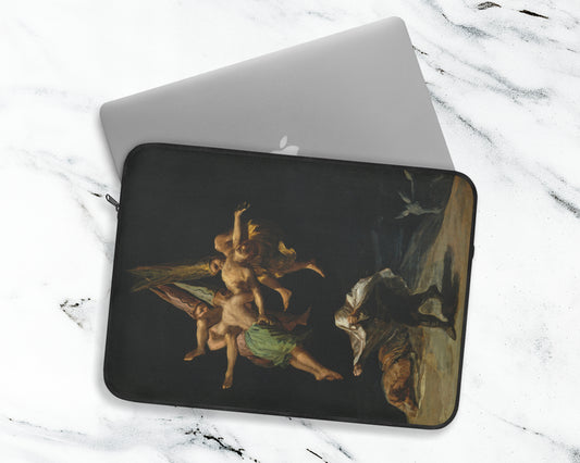 Francisco Goya - Witches' Flight laptop sleeve